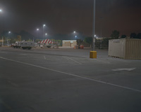 container and tents